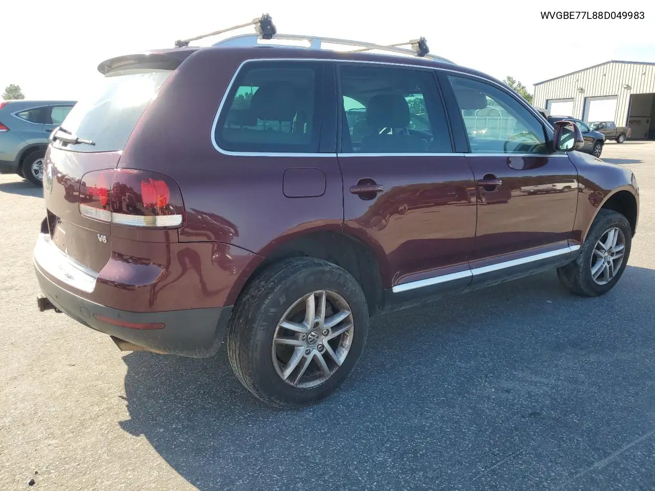 2008 Volkswagen Touareg 2 V6 VIN: WVGBE77L88D049983 Lot: 61398125