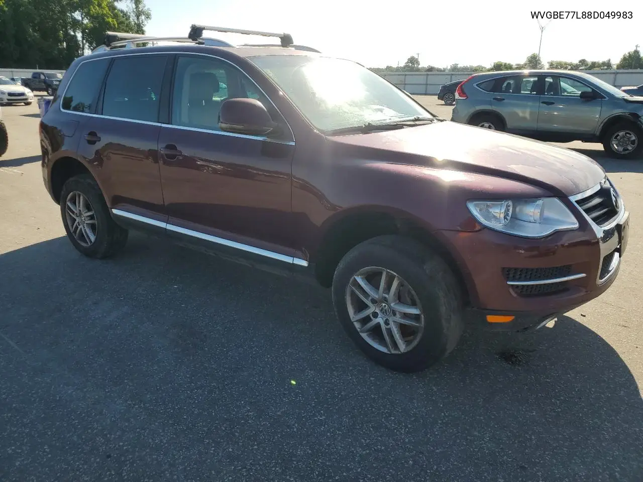 2008 Volkswagen Touareg 2 V6 VIN: WVGBE77L88D049983 Lot: 61398125