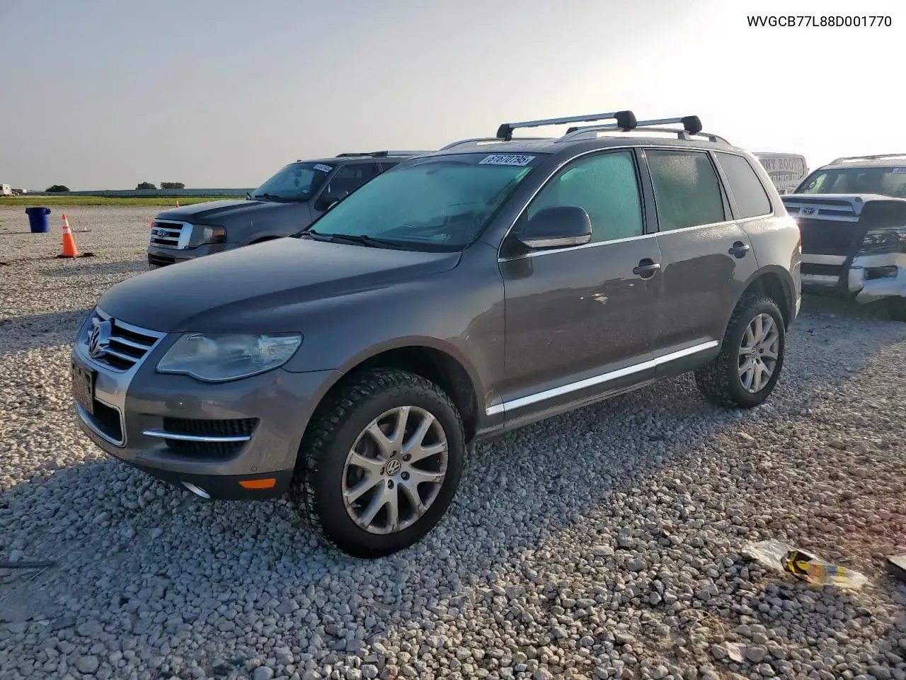 2008 Volkswagen Touareg 2 V8 VIN: WVGCB77L88D001770 Lot: 61670795