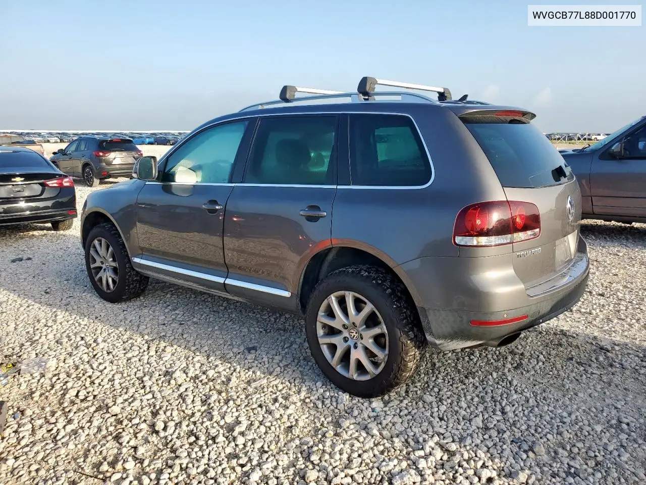 2008 Volkswagen Touareg 2 V8 VIN: WVGCB77L88D001770 Lot: 61670795