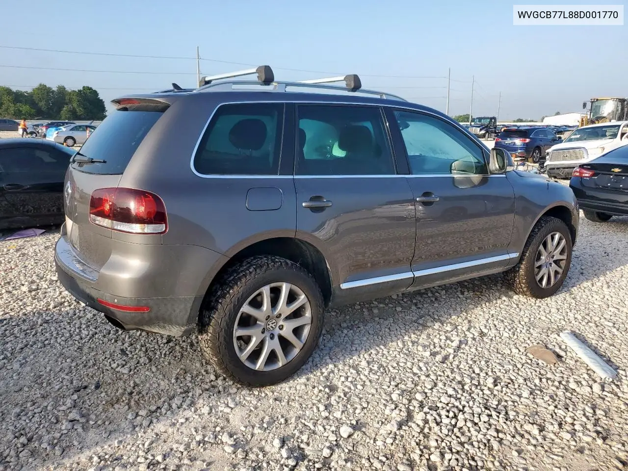 2008 Volkswagen Touareg 2 V8 VIN: WVGCB77L88D001770 Lot: 61670795