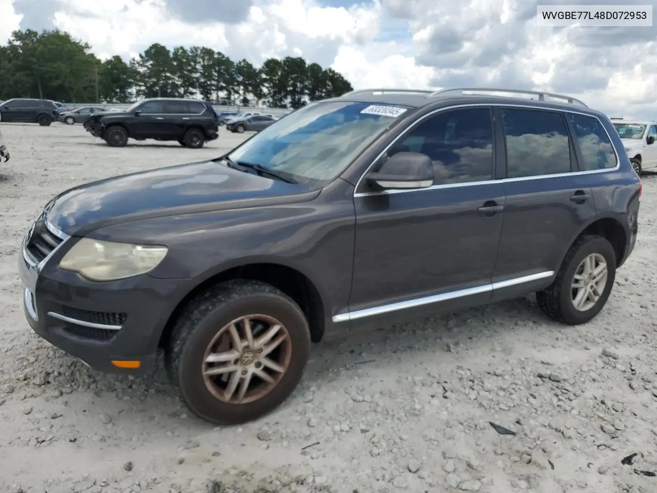 2008 Volkswagen Touareg 2 V6 VIN: WVGBE77L48D072953 Lot: 63320345