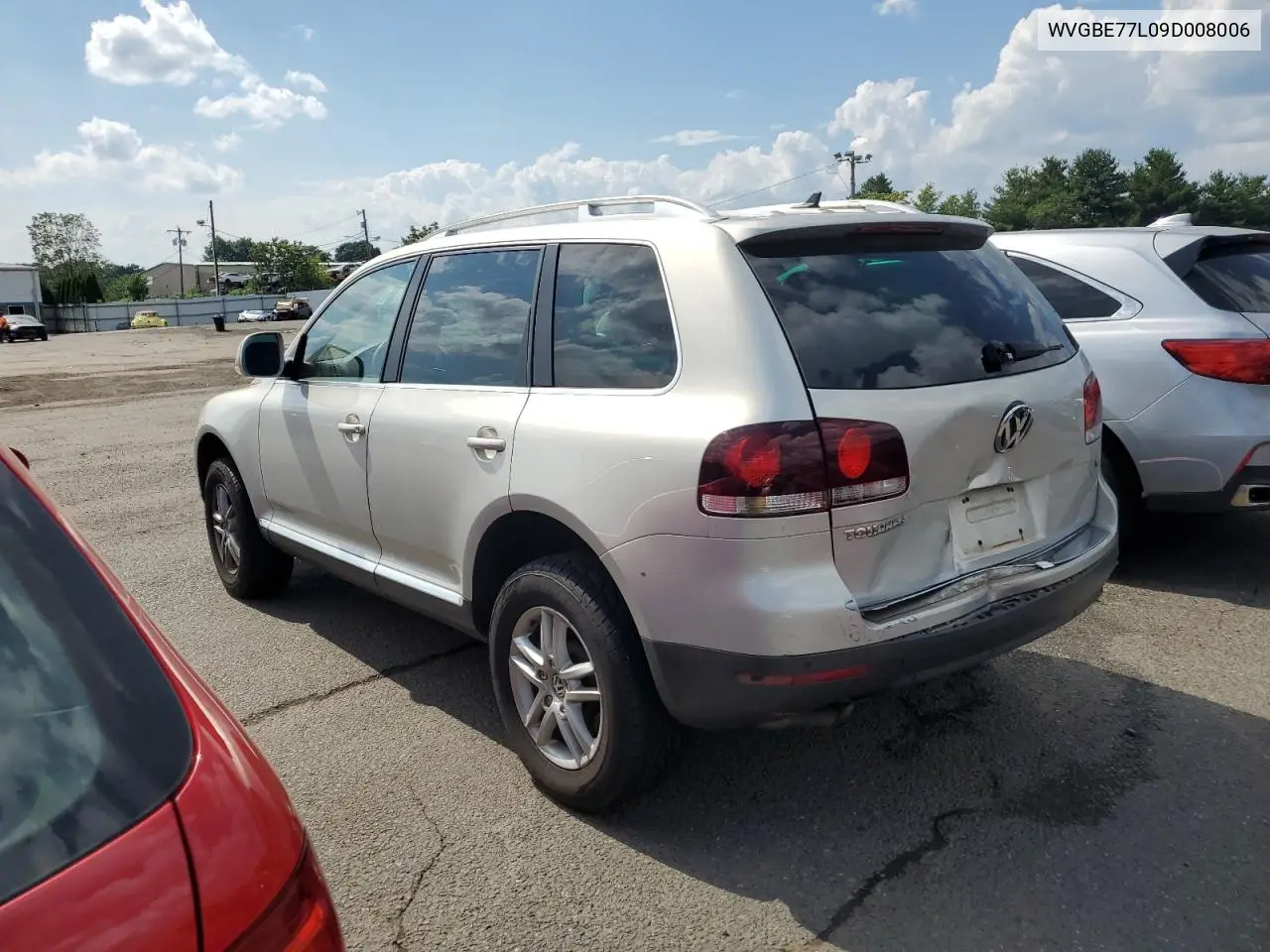 2009 Volkswagen Touareg 2 V6 VIN: WVGBE77L09D008006 Lot: 61537815