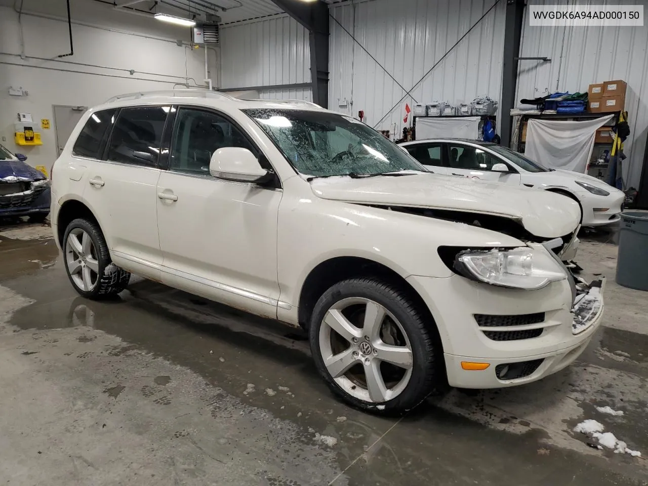 2010 Volkswagen Touareg Tdi VIN: WVGDK6A94AD000150 Lot: 42491155