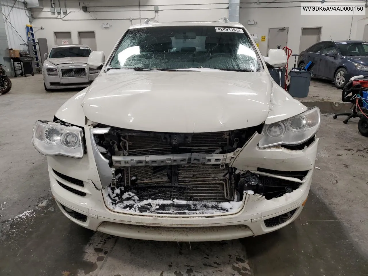 2010 Volkswagen Touareg Tdi VIN: WVGDK6A94AD000150 Lot: 42491155