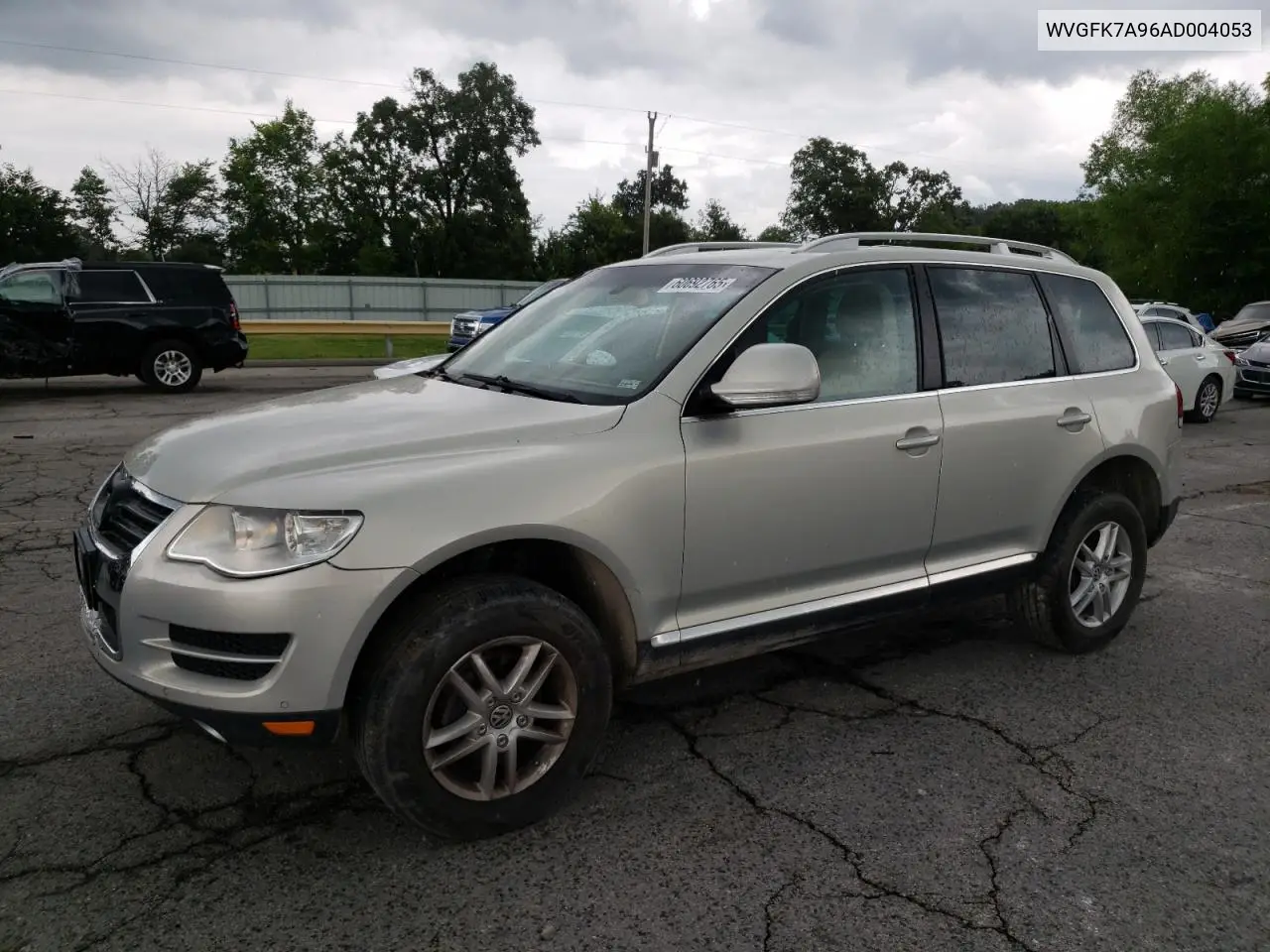 2010 Volkswagen Touareg Tdi VIN: WVGFK7A96AD004053 Lot: 60692765