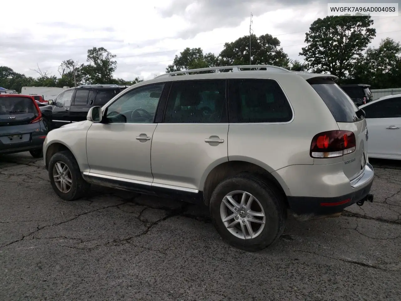 2010 Volkswagen Touareg Tdi VIN: WVGFK7A96AD004053 Lot: 60692765
