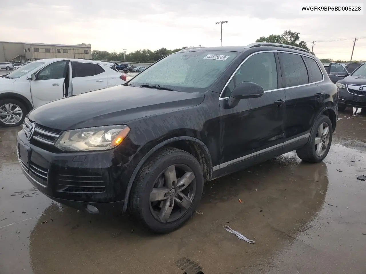 2011 Volkswagen Touareg V6 Tdi VIN: WVGFK9BP6BD005228 Lot: 55328245