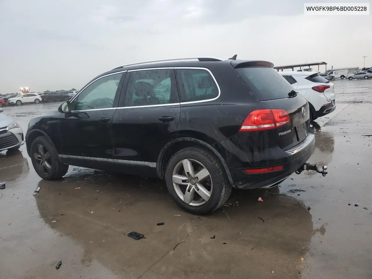 2011 Volkswagen Touareg V6 Tdi VIN: WVGFK9BP6BD005228 Lot: 55328245