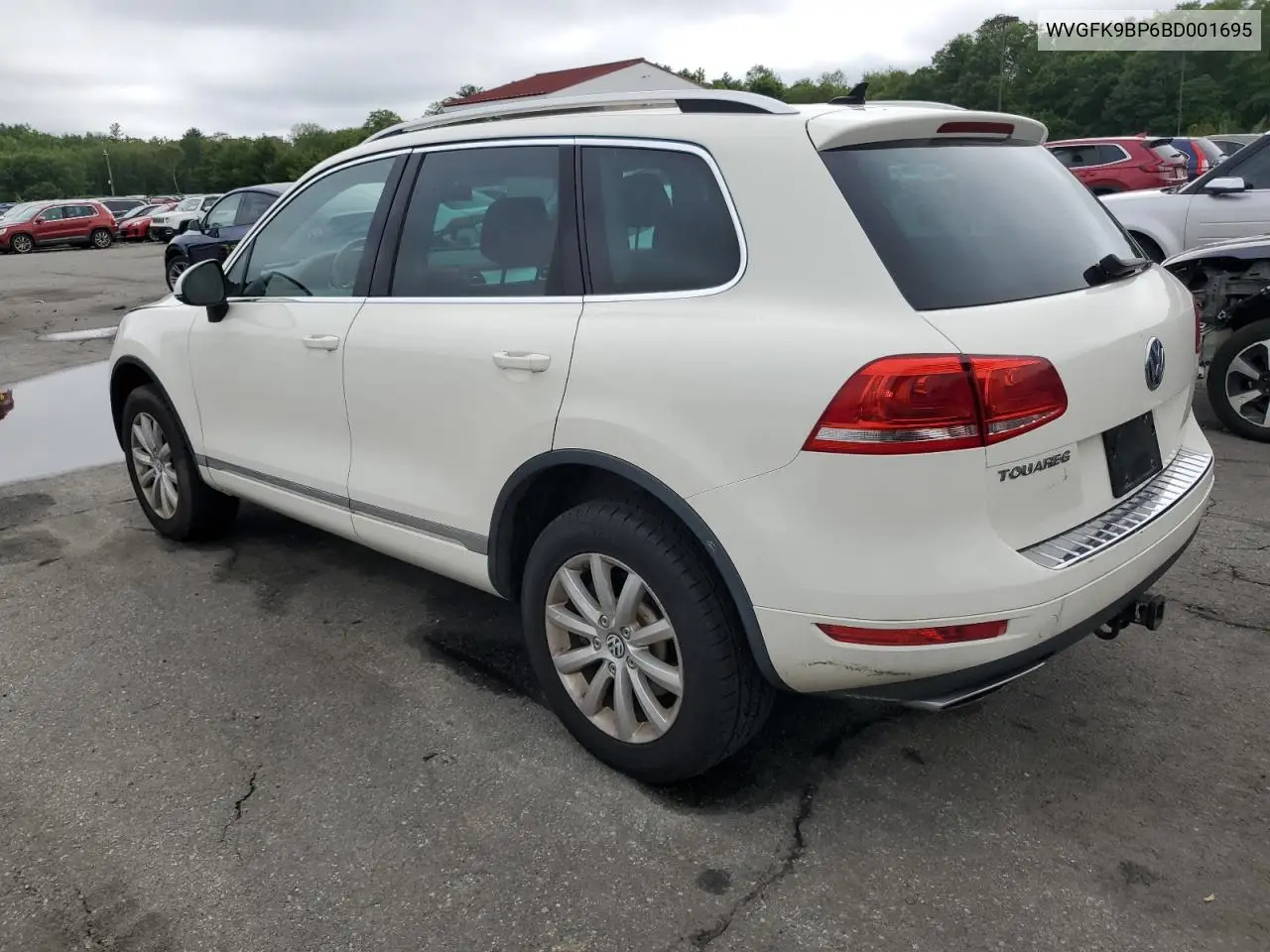 2011 Volkswagen Touareg V6 Tdi VIN: WVGFK9BP6BD001695 Lot: 60738065