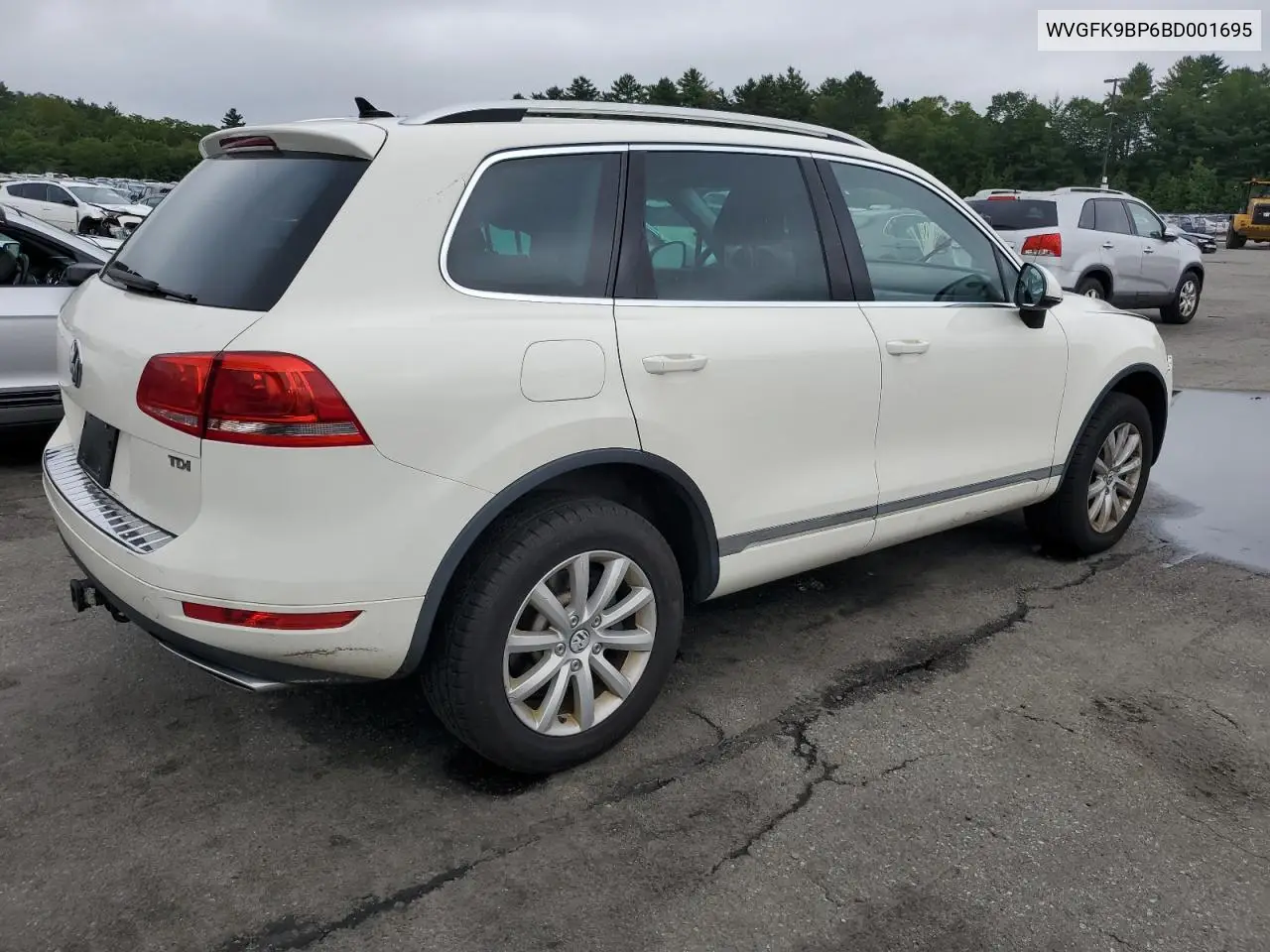 2011 Volkswagen Touareg V6 Tdi VIN: WVGFK9BP6BD001695 Lot: 60738065
