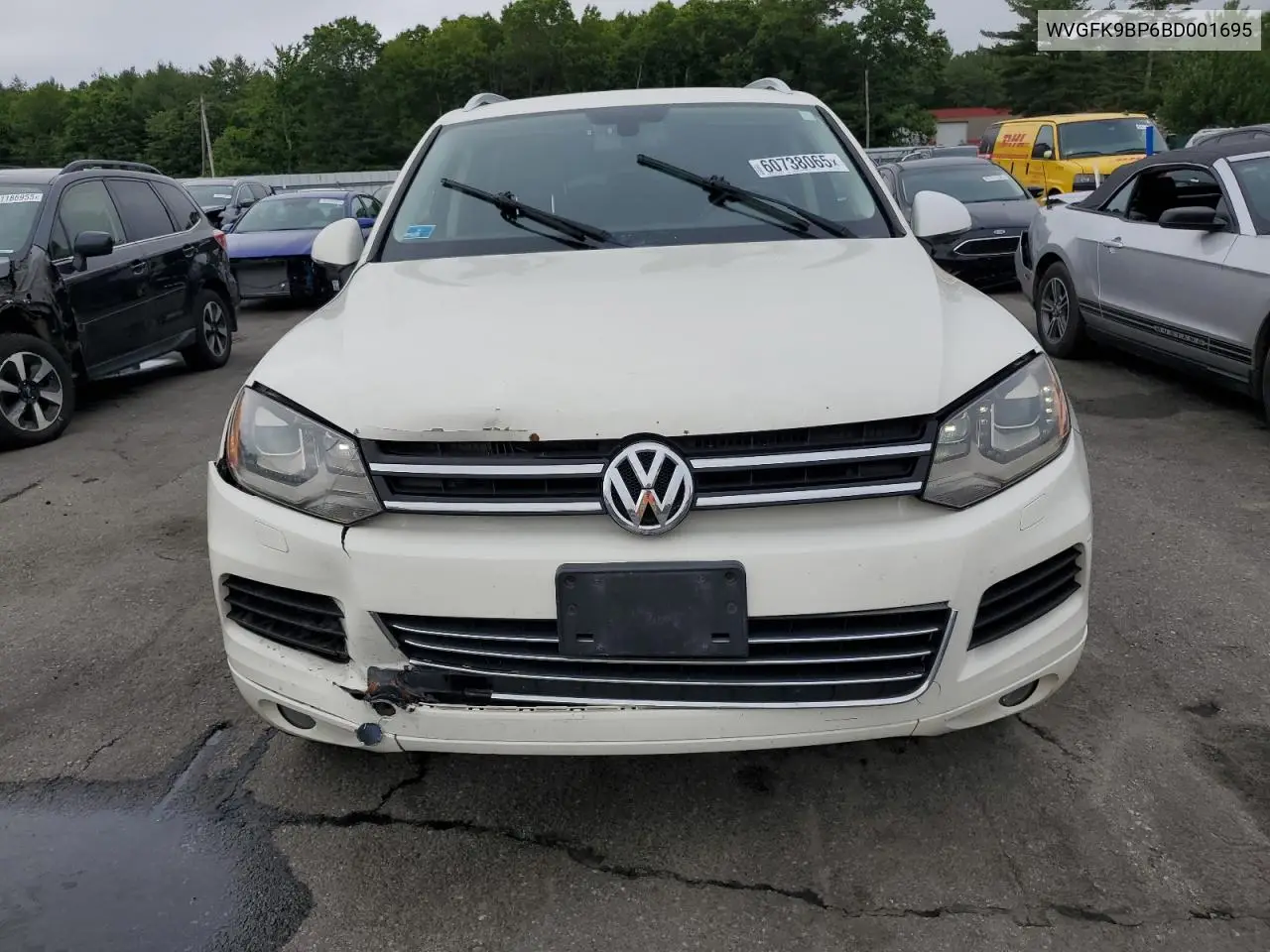 2011 Volkswagen Touareg V6 Tdi VIN: WVGFK9BP6BD001695 Lot: 60738065