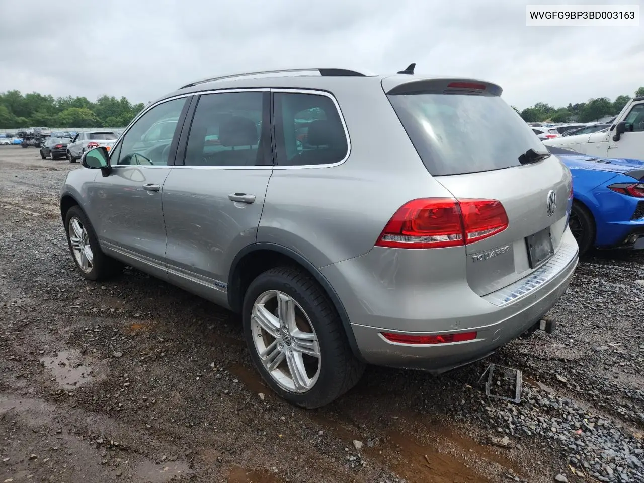 2011 Volkswagen Touareg Hybrid VIN: WVGFG9BP3BD003163 Lot: 63349305