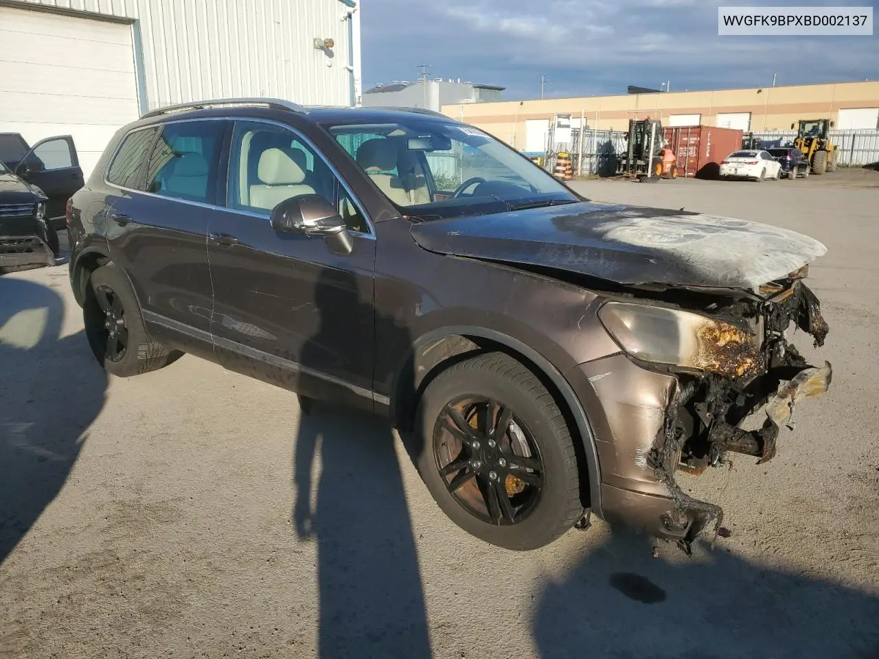 2011 Volkswagen Touareg V6 Tdi VIN: WVGFK9BPXBD002137 Lot: 75410144