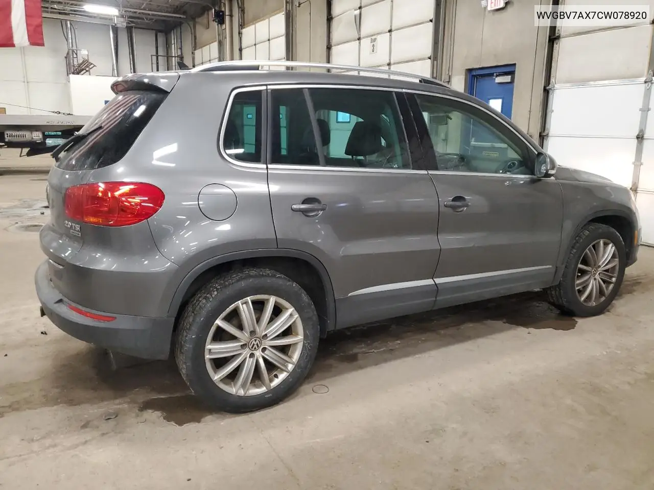 2012 Volkswagen Tiguan S VIN: WVGBV7AX7CW078920 Lot: 44205115
