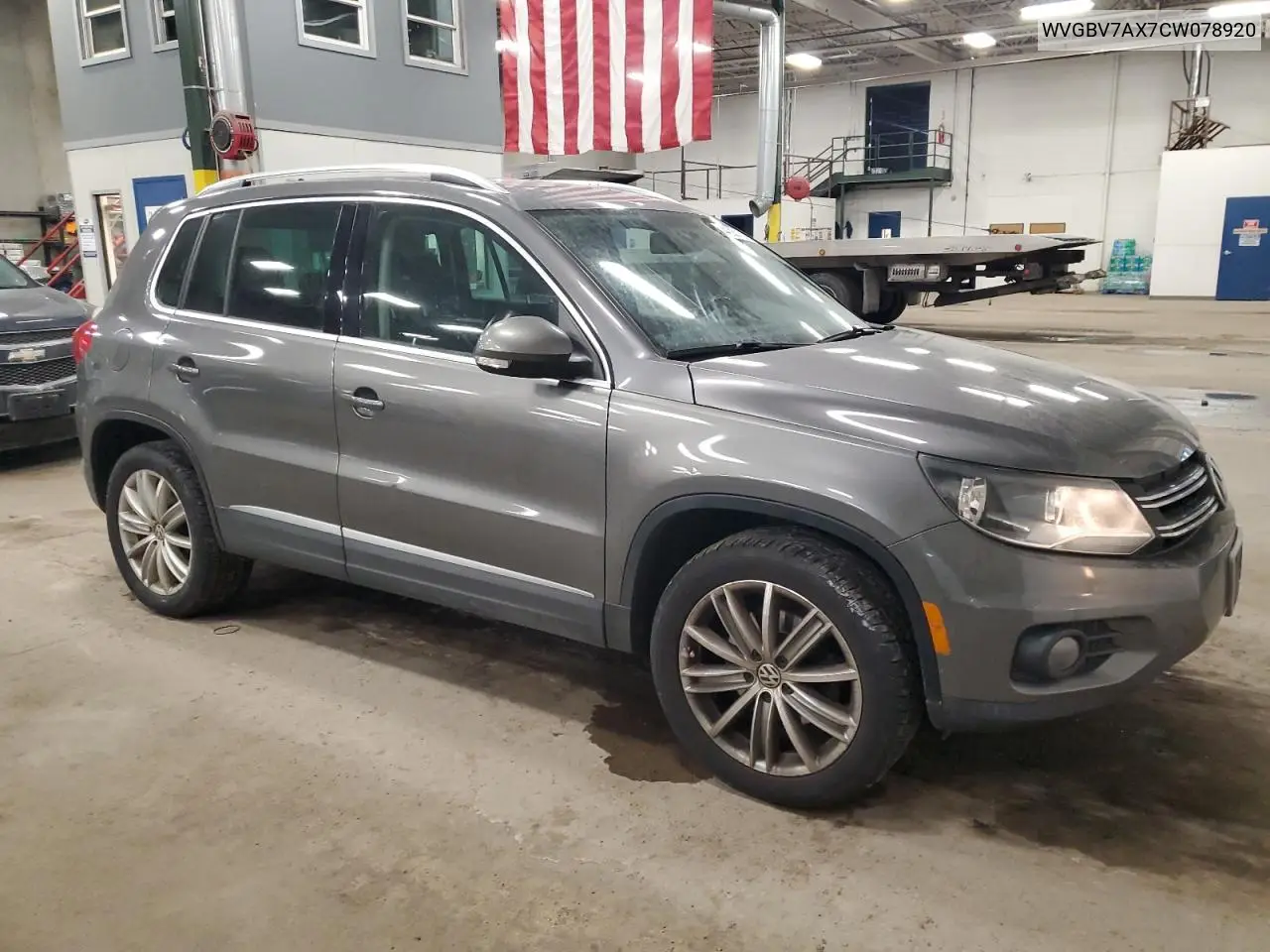 2012 Volkswagen Tiguan S VIN: WVGBV7AX7CW078920 Lot: 44205115
