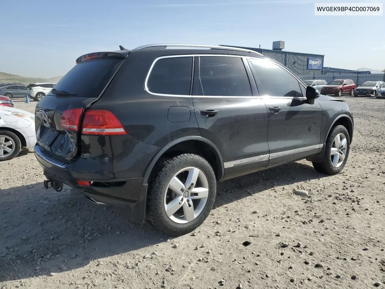 2012 Volkswagen Touareg V6 Tdi VIN: WVGEK9BP4CD007069 Lot: 52427165