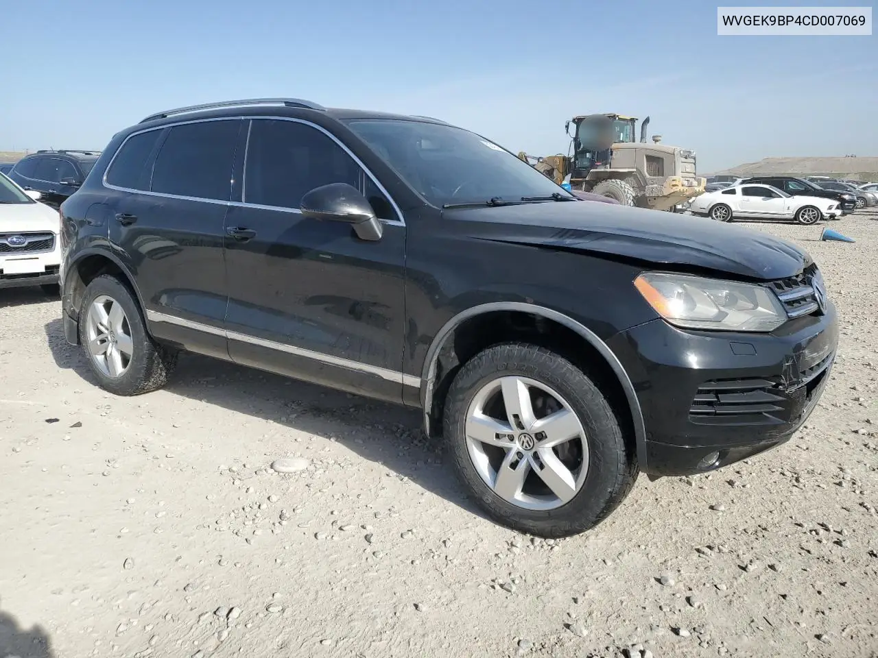 2012 Volkswagen Touareg V6 Tdi VIN: WVGEK9BP4CD007069 Lot: 52427165