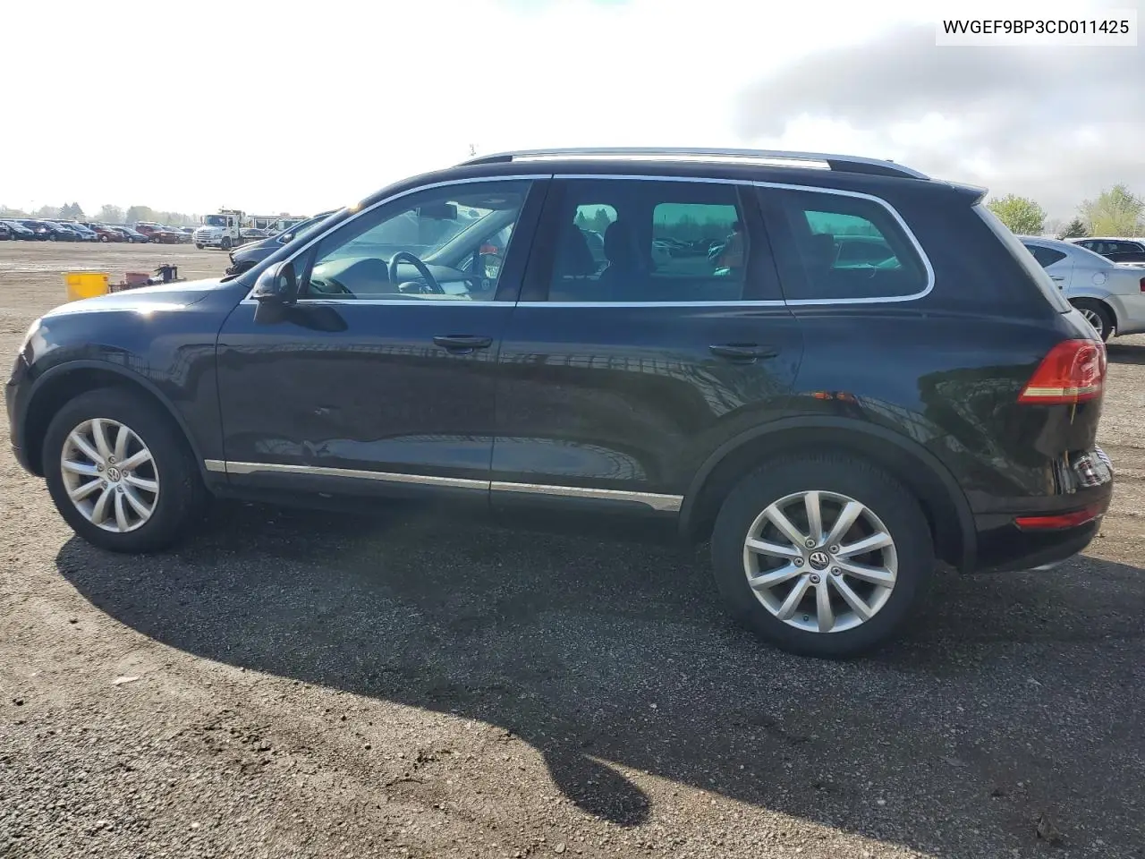 2012 Volkswagen Touareg V6 VIN: WVGEF9BP3CD011425 Lot: 53654315