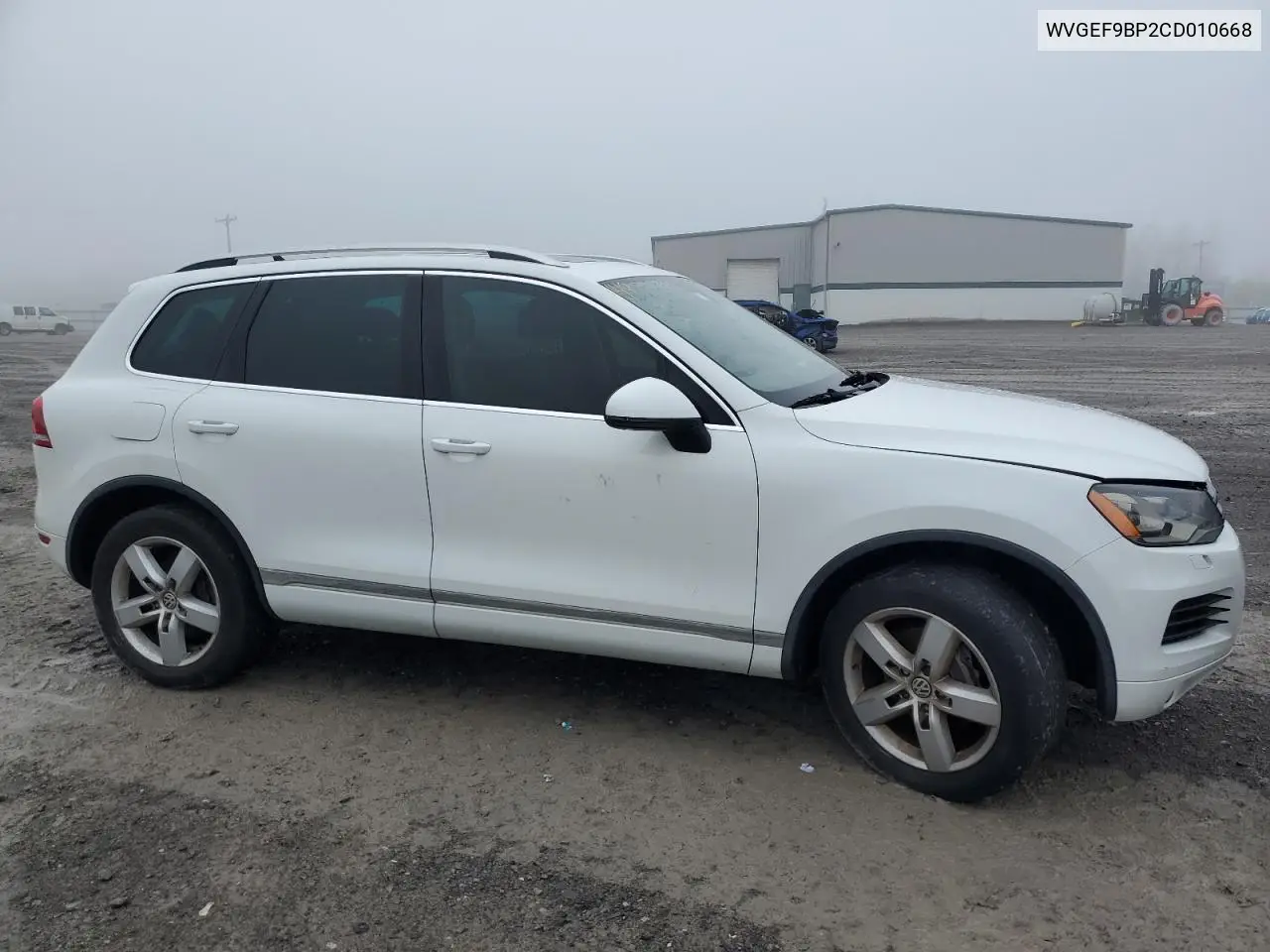 2012 Volkswagen Touareg V6 VIN: WVGEF9BP2CD010668 Lot: 55306485