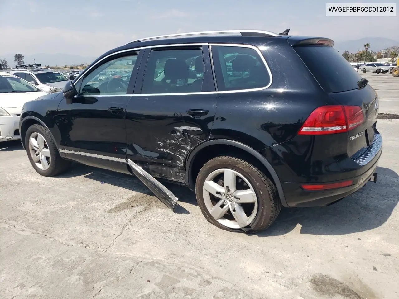 2012 Volkswagen Touareg V6 VIN: WVGEF9BP5CD012012 Lot: 55455625