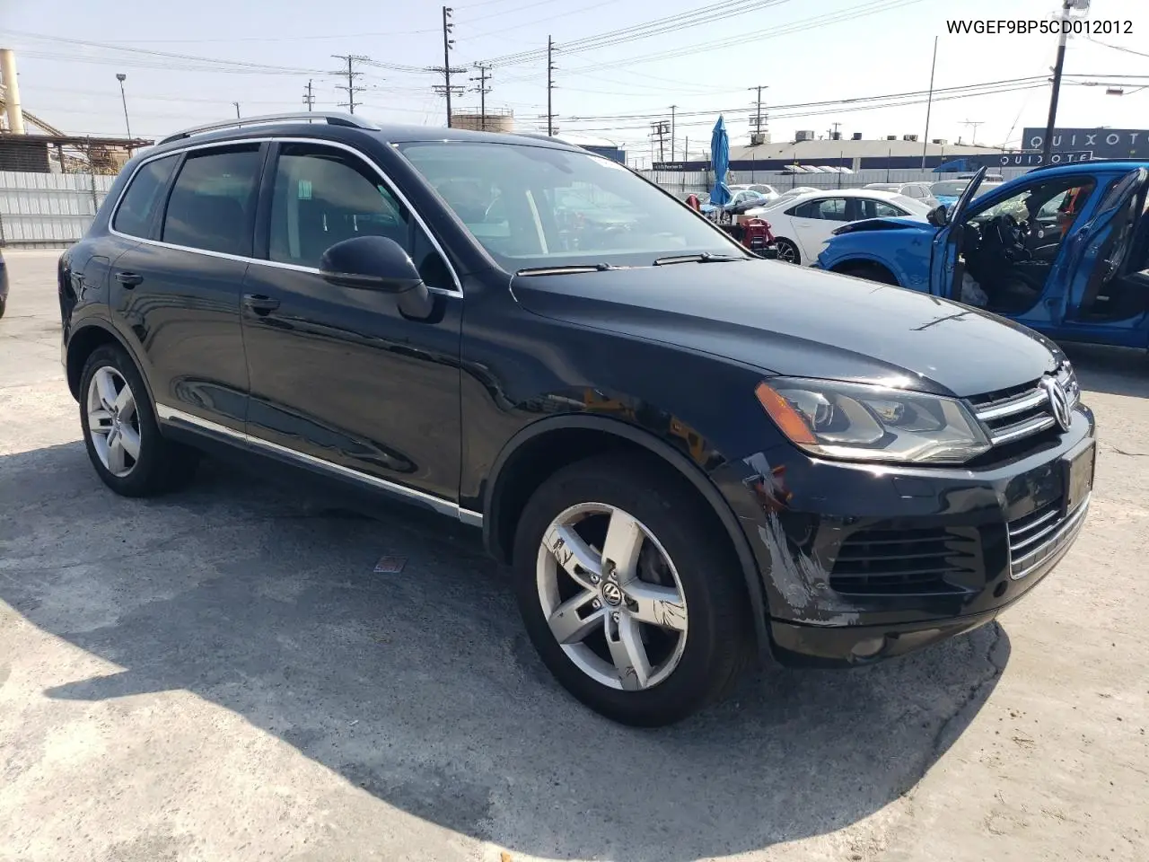 2012 Volkswagen Touareg V6 VIN: WVGEF9BP5CD012012 Lot: 55455625