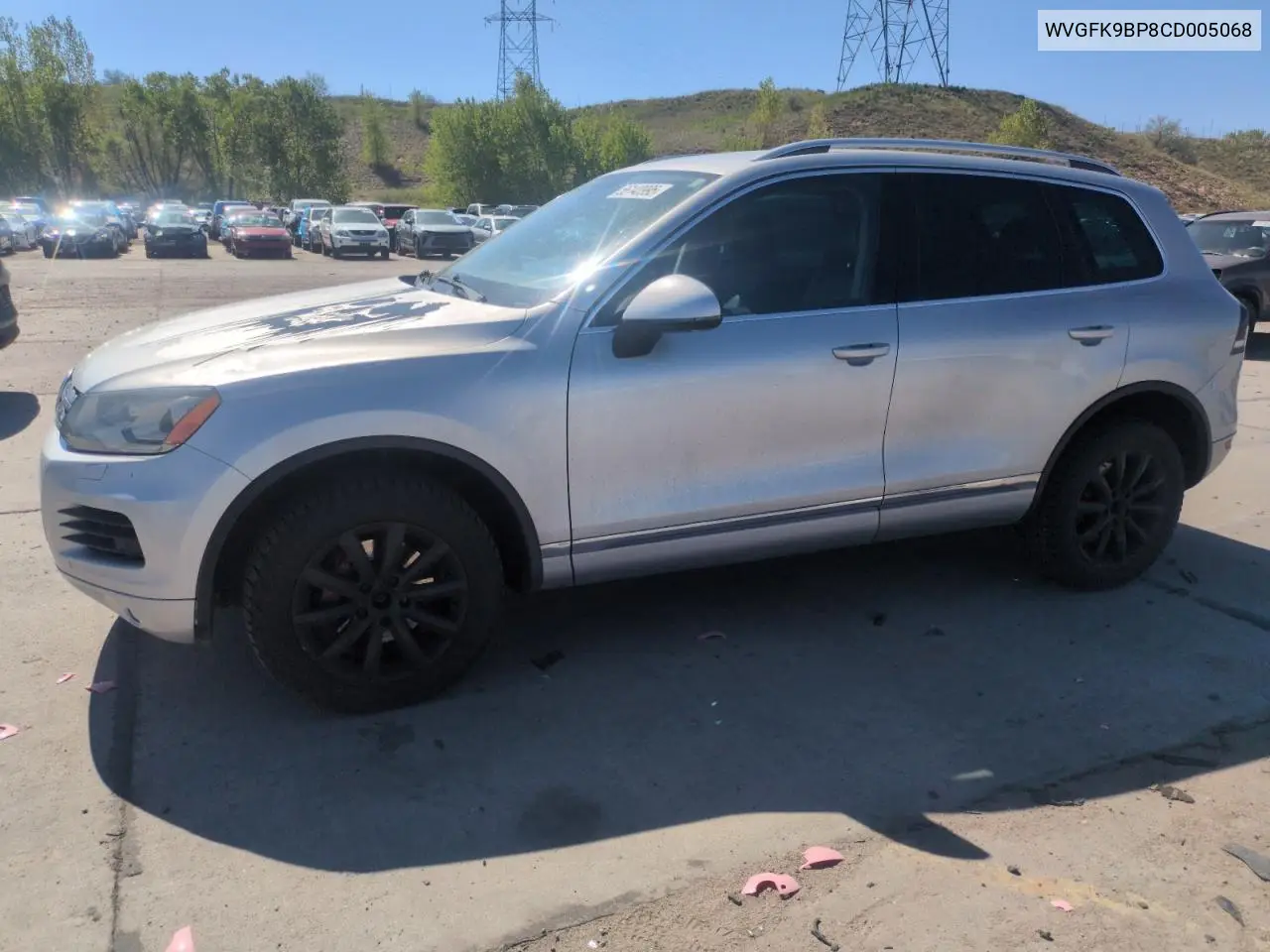 2012 Volkswagen Touareg V6 Tdi VIN: WVGFK9BP8CD005068 Lot: 56140995