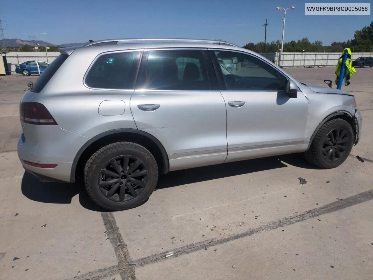2012 Volkswagen Touareg V6 Tdi VIN: WVGFK9BP8CD005068 Lot: 56140995