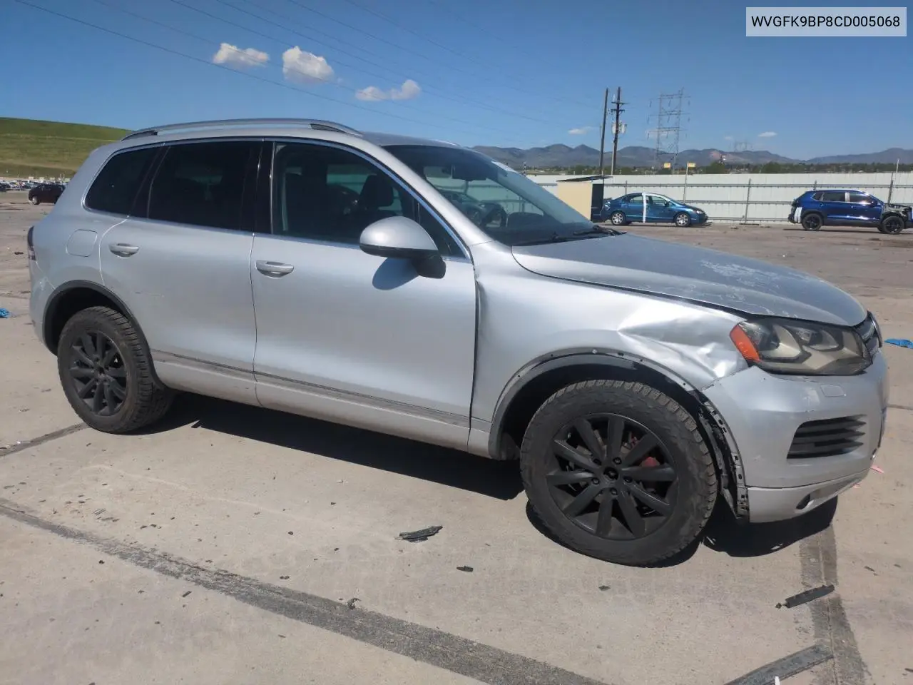 2012 Volkswagen Touareg V6 Tdi VIN: WVGFK9BP8CD005068 Lot: 56140995