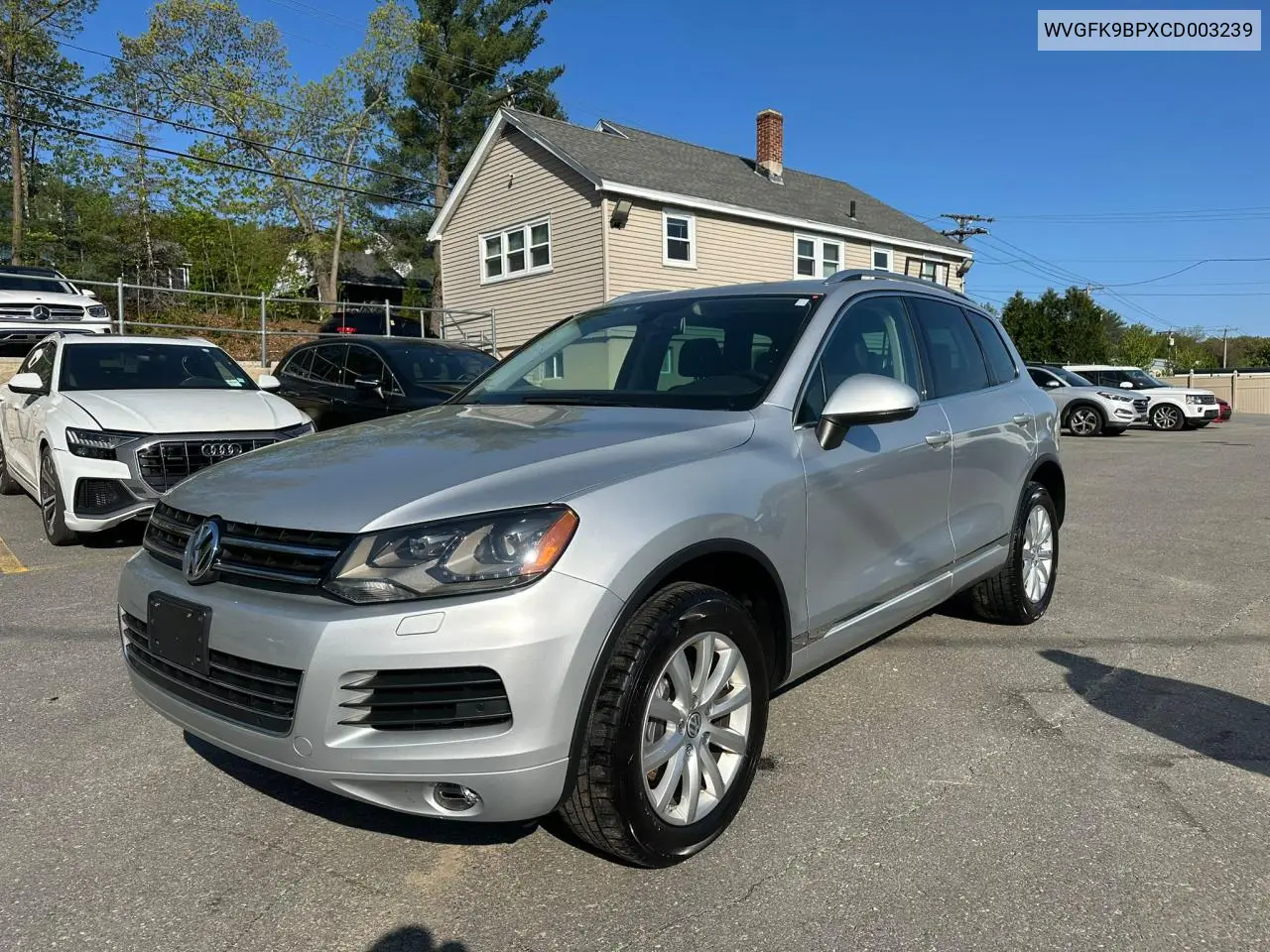 2012 Volkswagen Touareg V6 Tdi VIN: WVGFK9BPXCD003239 Lot: 56833125