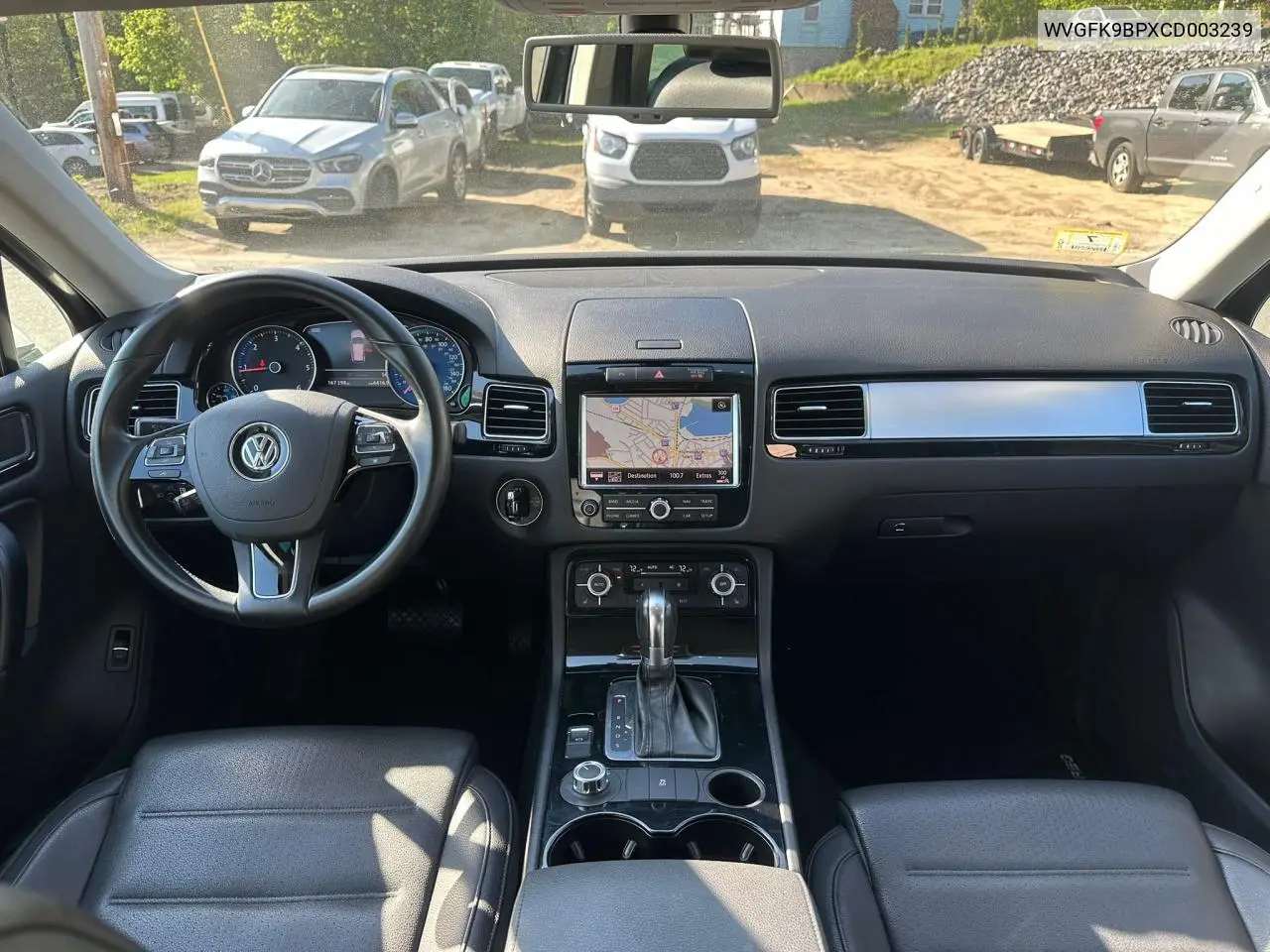 2012 Volkswagen Touareg V6 Tdi VIN: WVGFK9BPXCD003239 Lot: 56833125