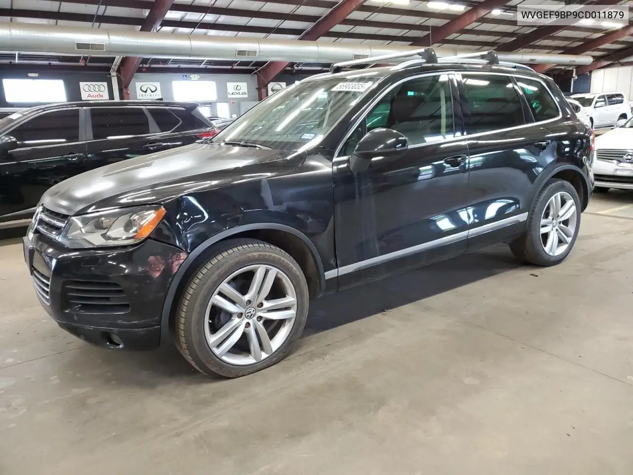 2012 Volkswagen Touareg V6 VIN: WVGEF9BP9CD011879 Lot: 56903035