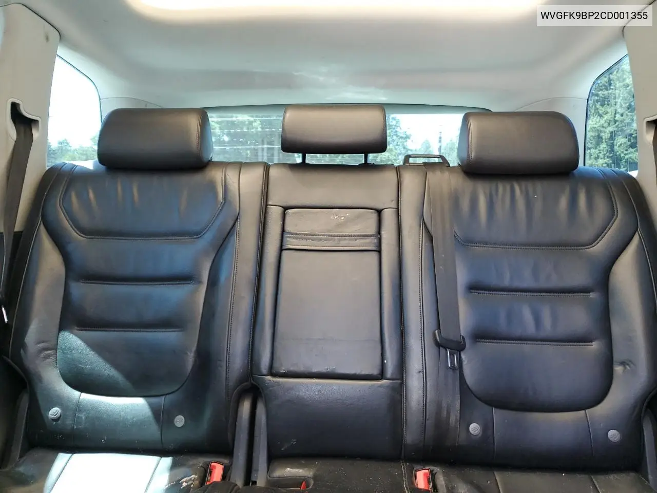2012 Volkswagen Touareg V6 Tdi VIN: WVGFK9BP2CD001355 Lot: 61224105