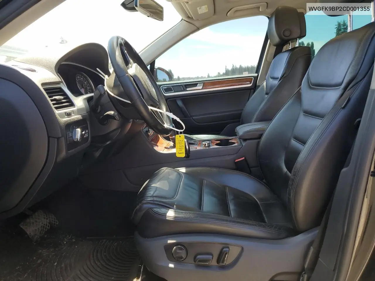 2012 Volkswagen Touareg V6 Tdi VIN: WVGFK9BP2CD001355 Lot: 61224105