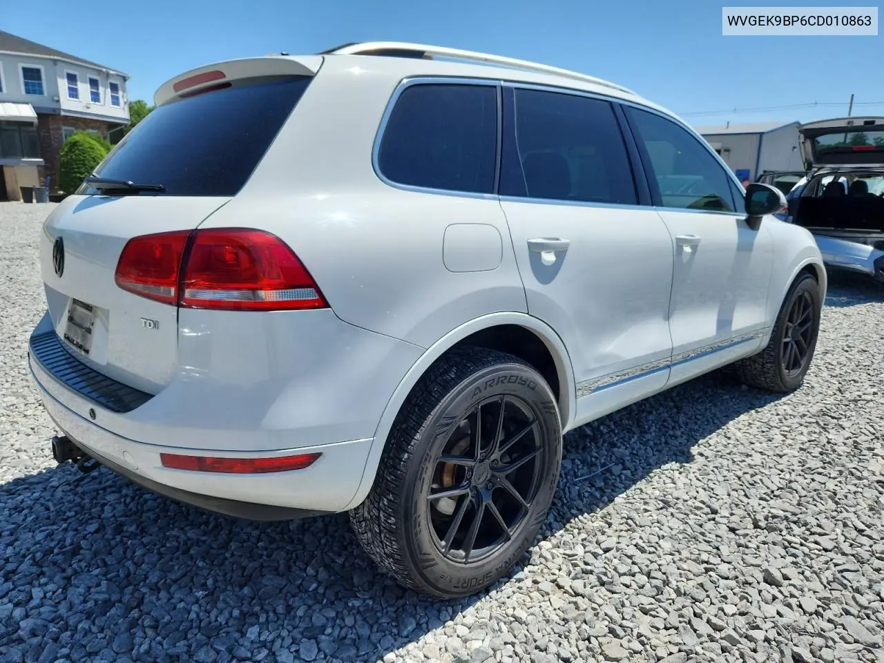 2012 Volkswagen Touareg V6 Tdi VIN: WVGEK9BP6CD010863 Lot: 61246705