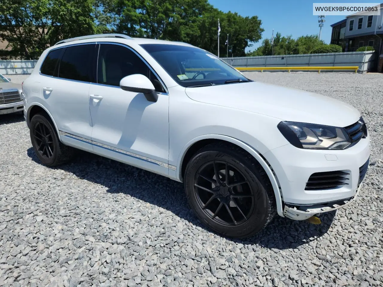 2012 Volkswagen Touareg V6 Tdi VIN: WVGEK9BP6CD010863 Lot: 61246705