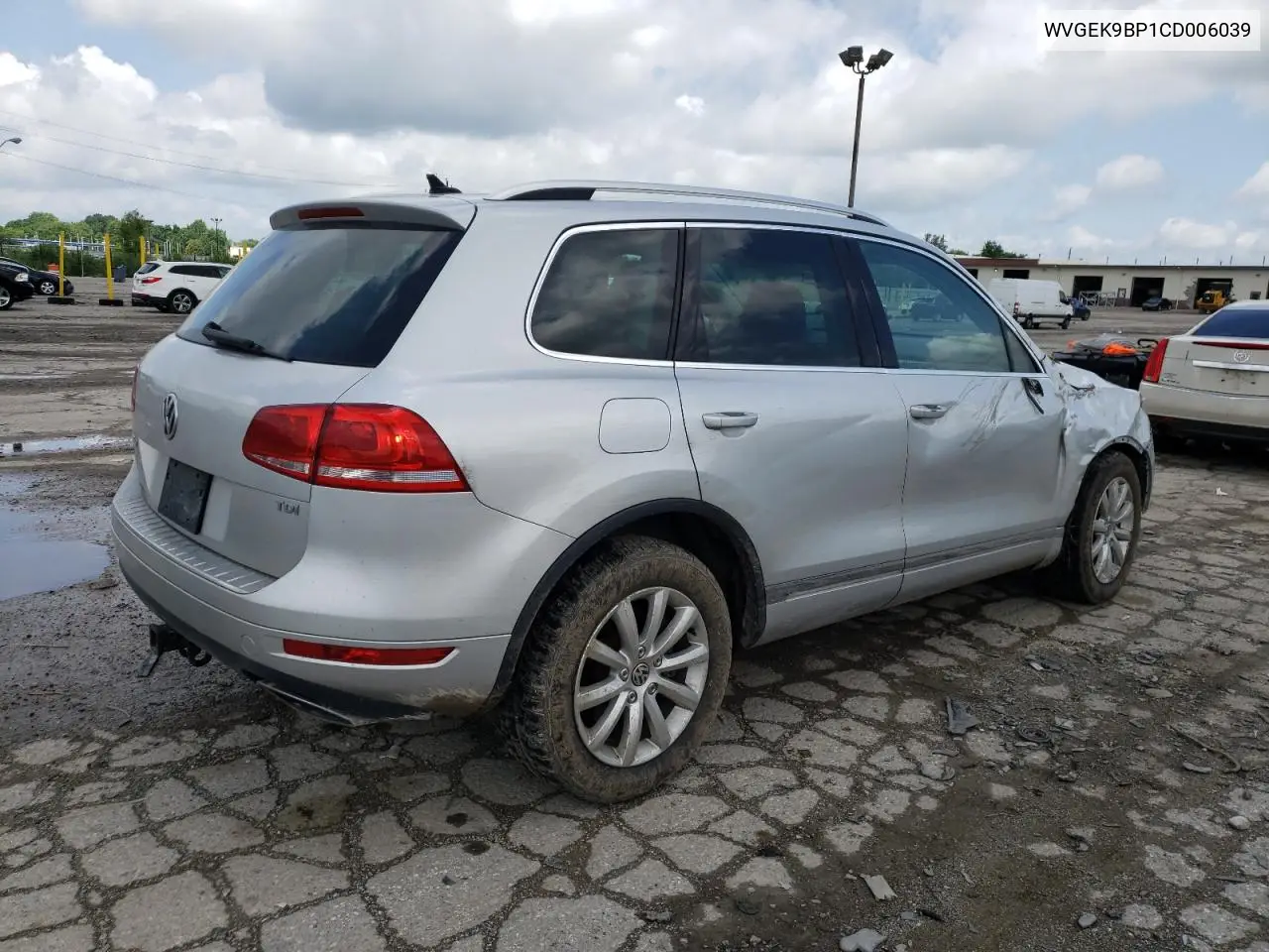 2012 Volkswagen Touareg V6 Tdi VIN: WVGEK9BP1CD006039 Lot: 61285205