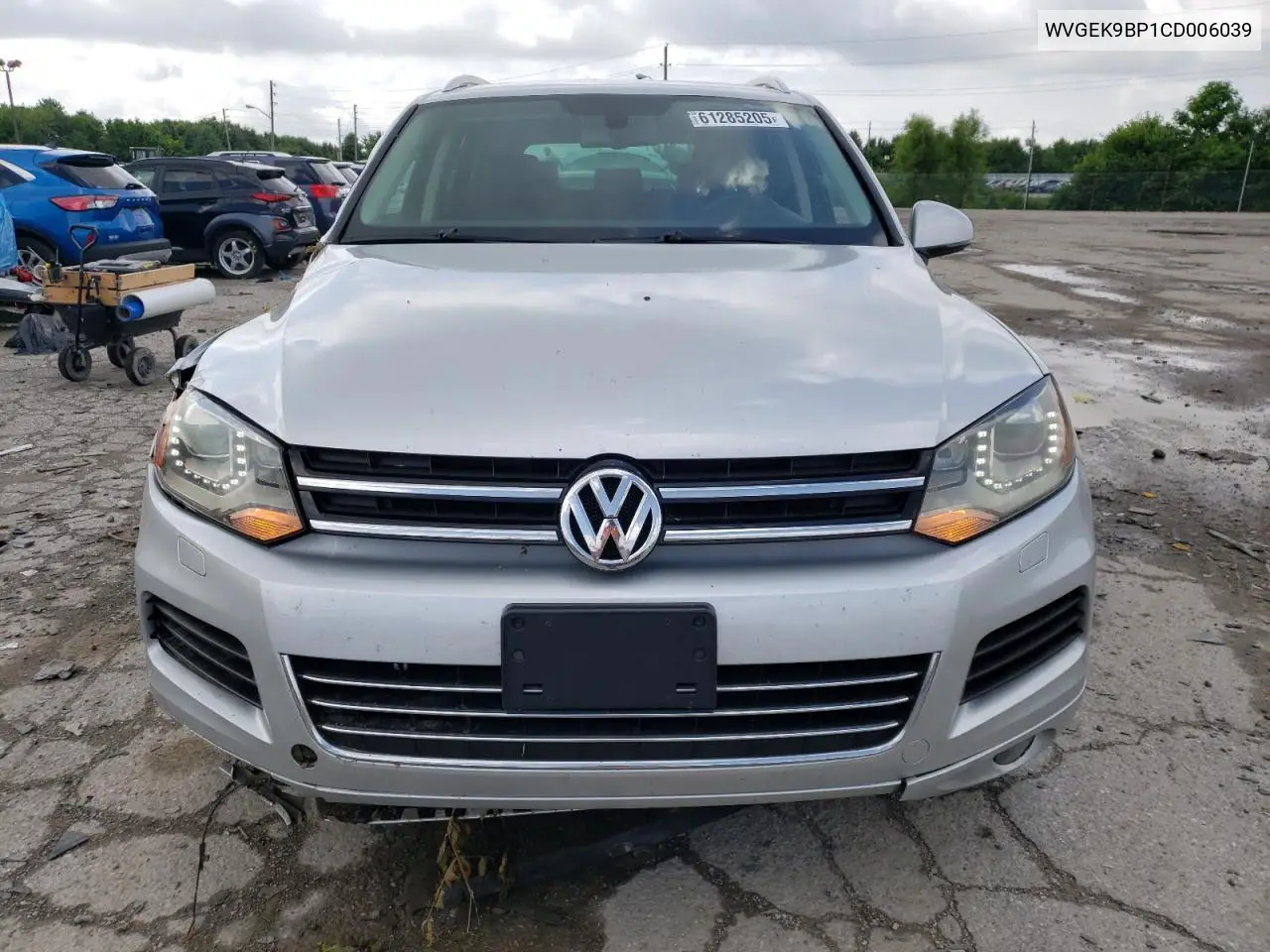 2012 Volkswagen Touareg V6 Tdi VIN: WVGEK9BP1CD006039 Lot: 61285205