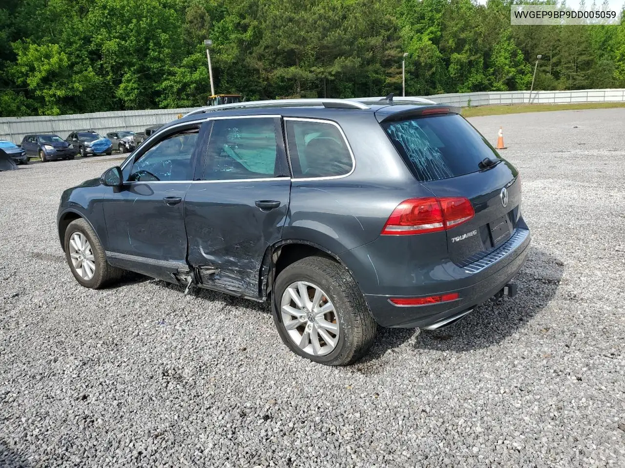 2013 Volkswagen Touareg V6 Tdi VIN: WVGEP9BP9DD005059 Lot: 55320455