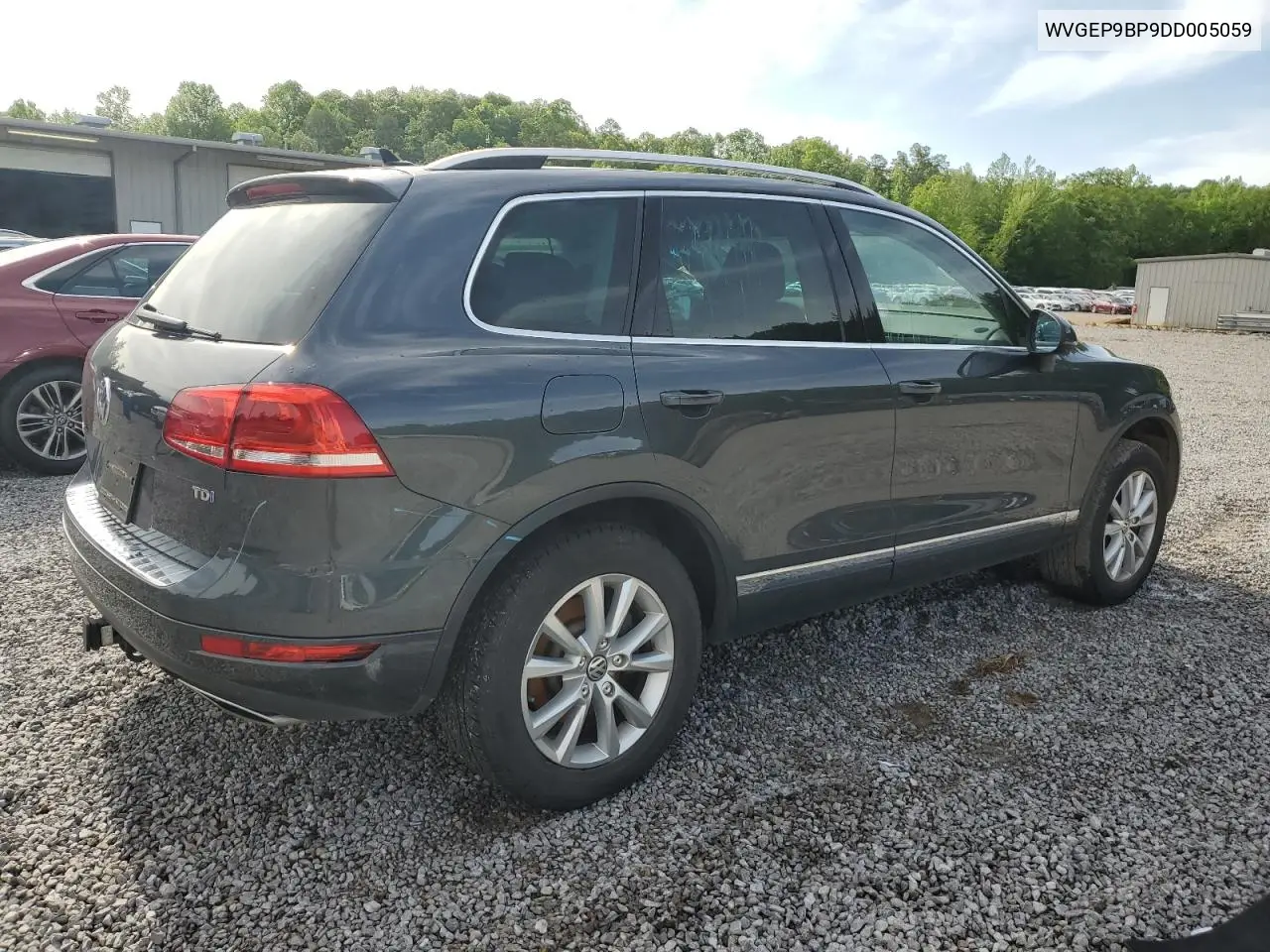 2013 Volkswagen Touareg V6 Tdi VIN: WVGEP9BP9DD005059 Lot: 55320455