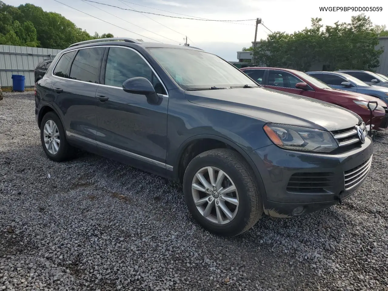 2013 Volkswagen Touareg V6 Tdi VIN: WVGEP9BP9DD005059 Lot: 55320455