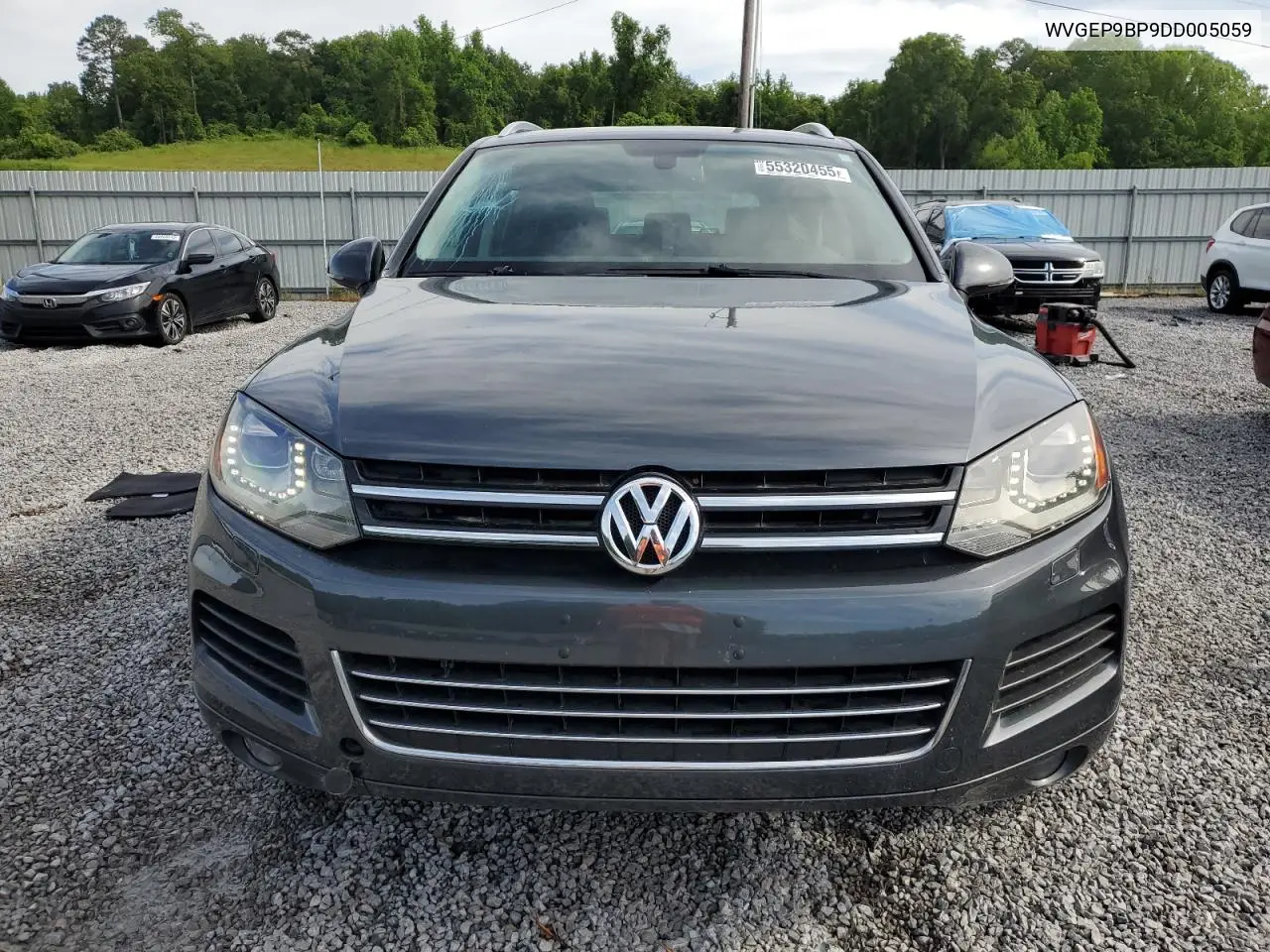 2013 Volkswagen Touareg V6 Tdi VIN: WVGEP9BP9DD005059 Lot: 55320455