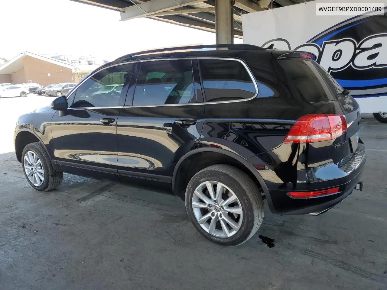 2013 Volkswagen Touareg V6 VIN: WVGEF9BPXDD001489 Lot: 55898945