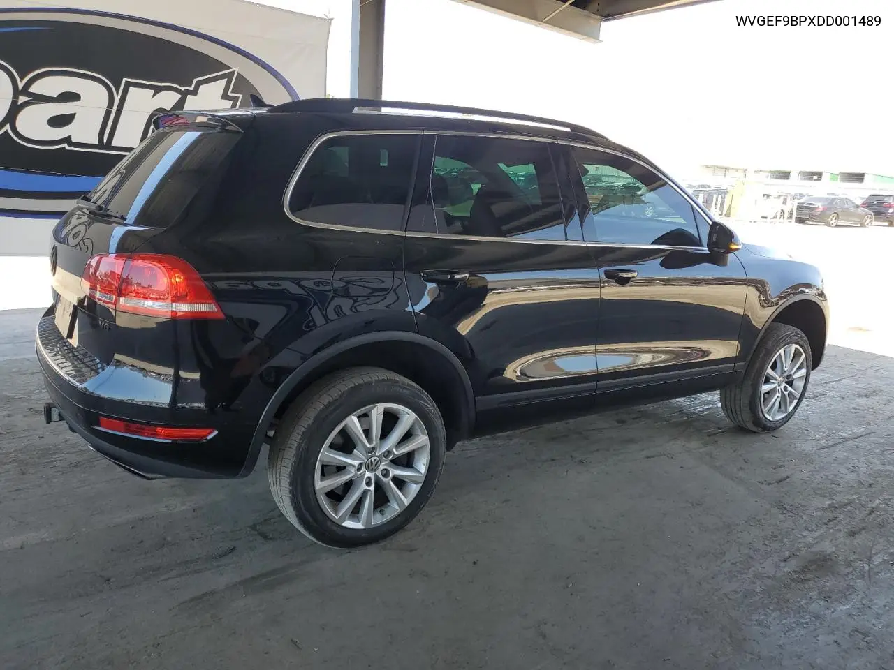 2013 Volkswagen Touareg V6 VIN: WVGEF9BPXDD001489 Lot: 55898945