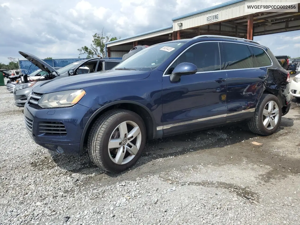 2013 Volkswagen Touareg V6 VIN: WVGEF9BP0DD002456 Lot: 56034435