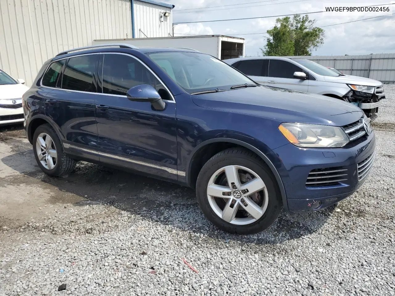 2013 Volkswagen Touareg V6 VIN: WVGEF9BP0DD002456 Lot: 56034435