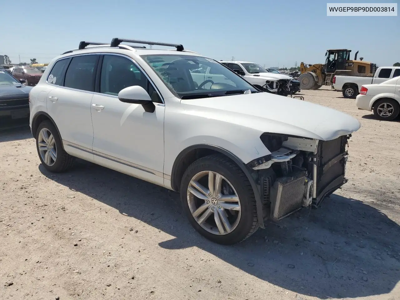 2013 Volkswagen Touareg V6 Tdi VIN: WVGEP9BP9DD003814 Lot: 56339165