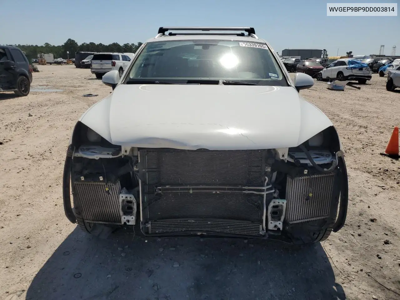 2013 Volkswagen Touareg V6 Tdi VIN: WVGEP9BP9DD003814 Lot: 56339165