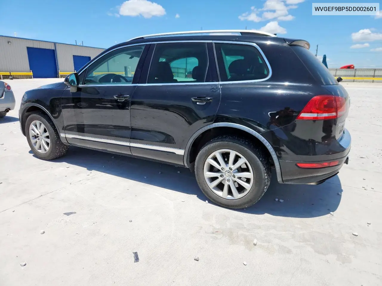 2013 Volkswagen Touareg V6 VIN: WVGEF9BP5DD002601 Lot: 60920695