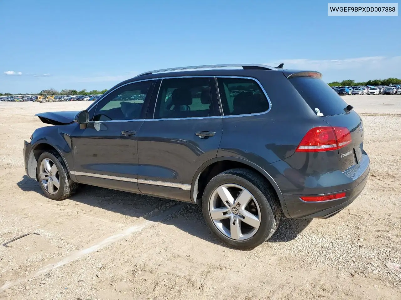 2013 Volkswagen Touareg V6 VIN: WVGEF9BPXDD007888 Lot: 61243265